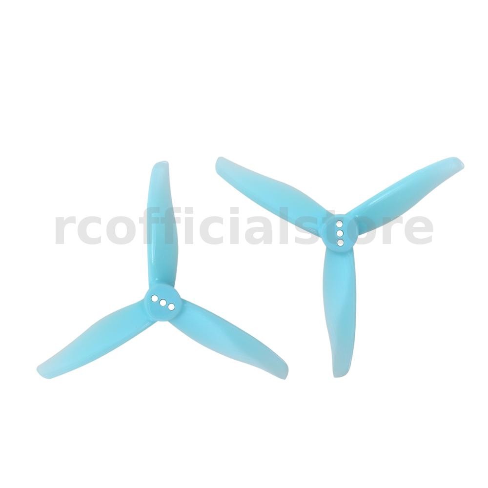 2 คู่ GEMFAN 3016 3 นิ้ว 3 ใบมีด PC ใบพัด 1.5 มม./2 มม.สําหรับ Hurricane ไม้จิ้มฟัน RC Drone FPV Racing