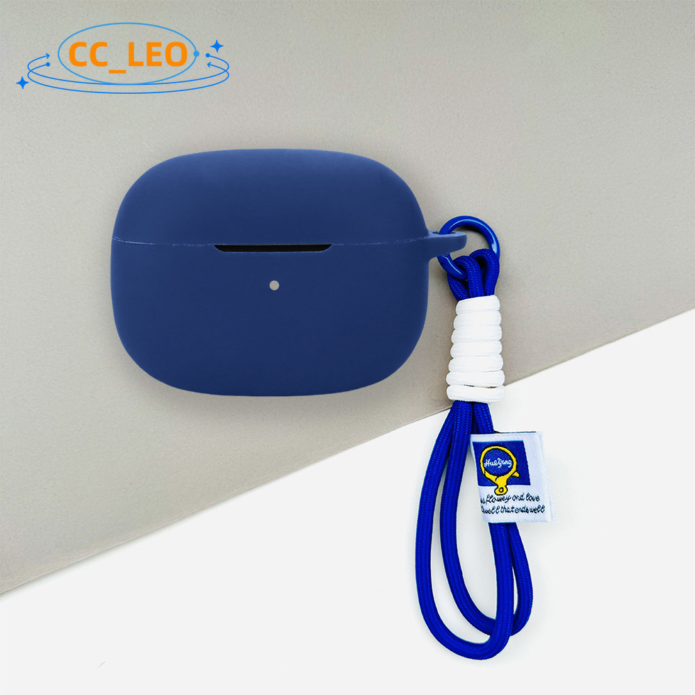 For EarFun Air2 NC Case Cute Lanyard Pendant Charm Silicone Soft Case EarFun Air2 NC Shockproof Shel