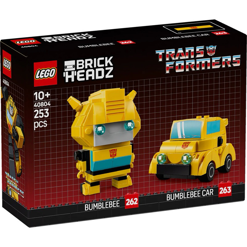 Lego BrickHeadz 40804 Bumblebee Robot & Vehicle  สินค้าใหม่ ของแท้ 100% ค่ะ