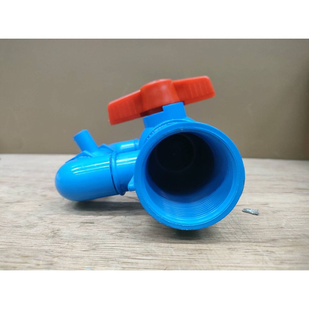 วาล์วผสมปุ๋ย (สีฟ้า) Tajima 1นิ้ว แข็งแรง ทนทาน ไม่แตกหักง่าย รับแรงดันน้ำได้ดี ระบบประปา - รูปที่ 3