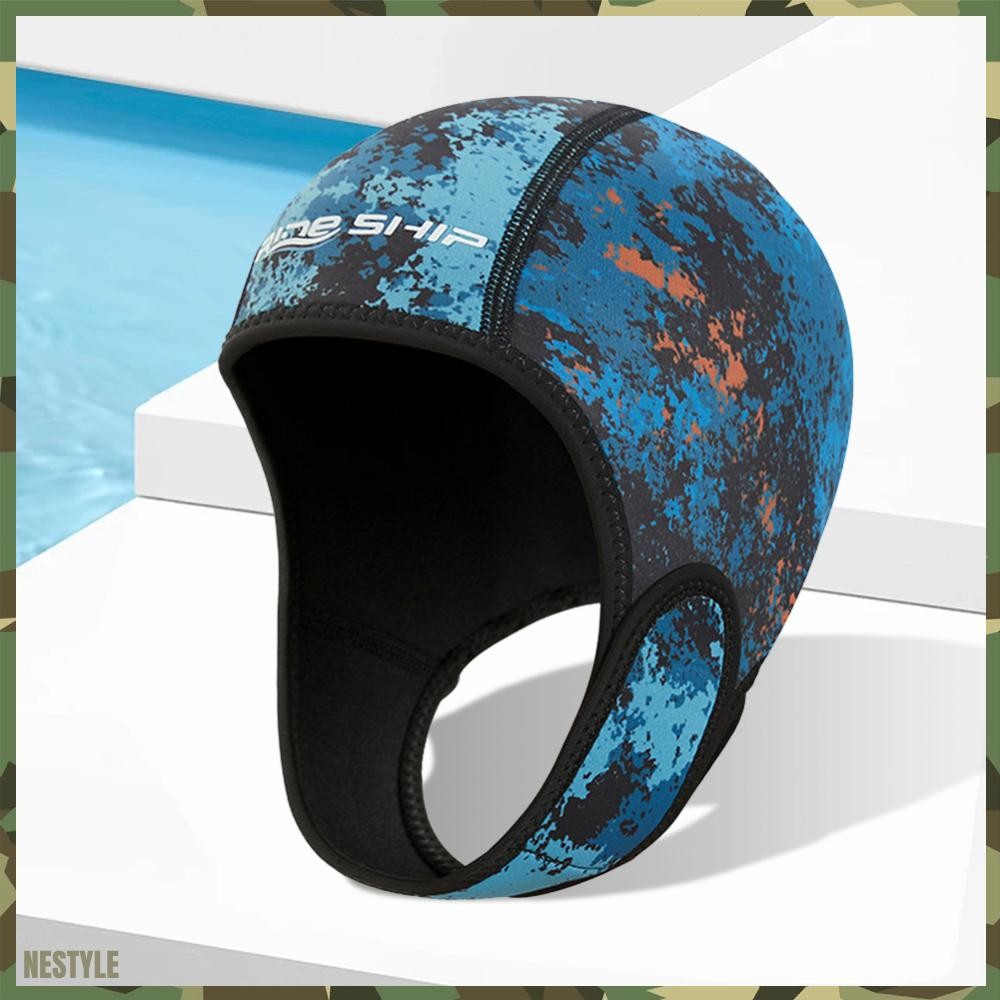 ส่งจากกรุงเทพ 2mm Neoprene Dive Hood Scuba Diving Hood Quick Dry Swim Cap for Water Sports SN9 [news