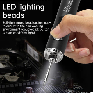 Pcbfun หัวแร้ง USB รุ่นปลั๊กอินอินเทอร์เฟซ TYPE-C พร้อมการขยายอุณหภูมิสามระดับ