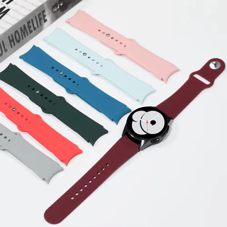 สายยางไม่มีช่องว for Smartwatch Samsung Galaxy Watch FE 7 6 5 4 44 มม. 40 มม. / 6 4 คลาสสิก / 5 LTE