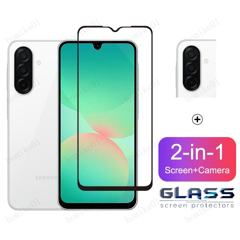 Samsung A26 กระจกนิรภัยสําหรับ Samsung A56 A36 A06 A05 A05s A10 A10s A01 A02 A02s S25 S22 S23 S24 Pl