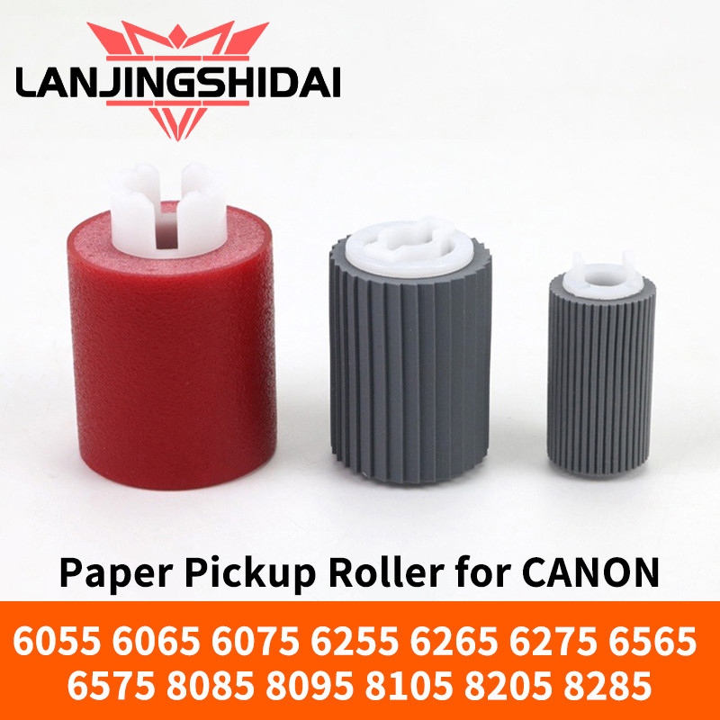 ชีวิตยาวกระดาษ Pickup Roller สําหรับ CANON 6055 6065 6075 6255 6265 6275 6565 6575 8085 8095 8105 8205 8285 ลูกกลิ้งแยกฟองน้ํา Roller