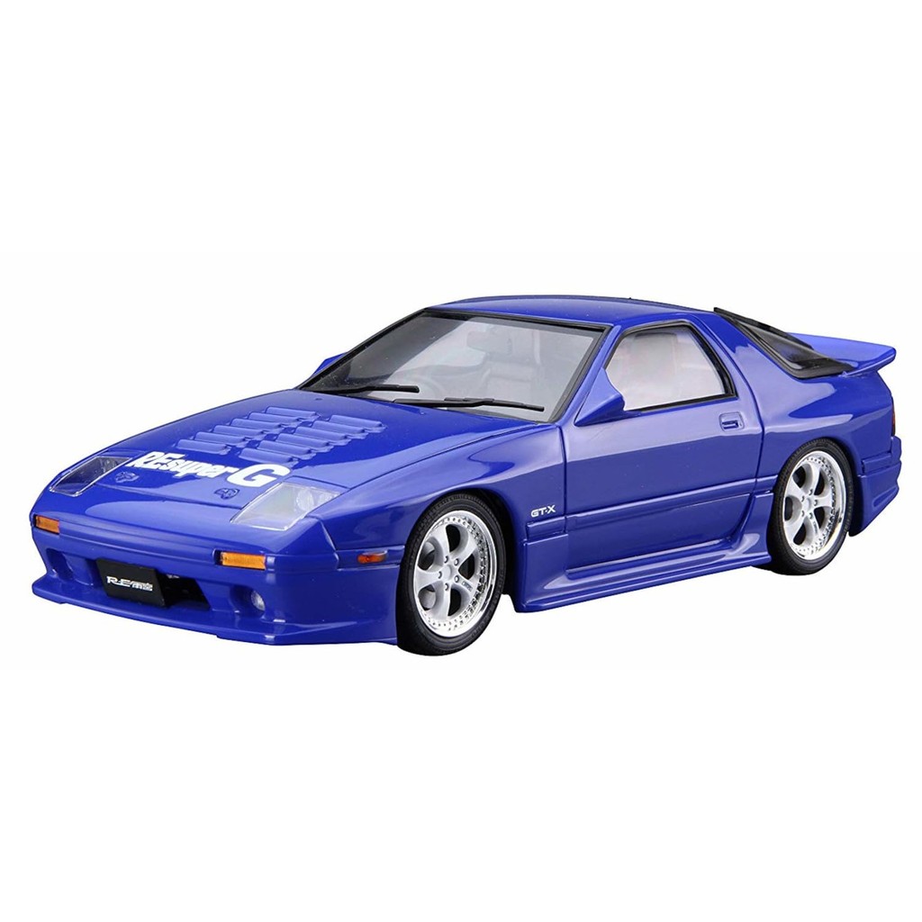 Aoshima Bunka Kyozai Co., Ltd. 1/24 The Tuned Car Series No. 58 Mazda RE Amemiya FC3S RX-7 1989 Plas