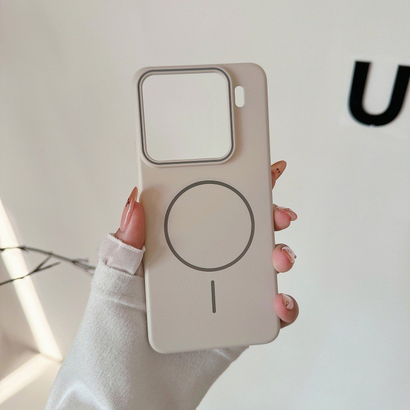 เคสพีซีแข็งแม่เหล็กบางพิเศษที่เป็นมิตรต่อผิวสำหรับ Xiaomi 15 14 13 Pro 14 Ultra Redmi 14C Note 14 13
