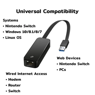 TP-LINK UE306 USB 3.0 TO RJ45 GIGABIT ETHERNET NETWORK ADAPTER - รับประกัน 2 ปี