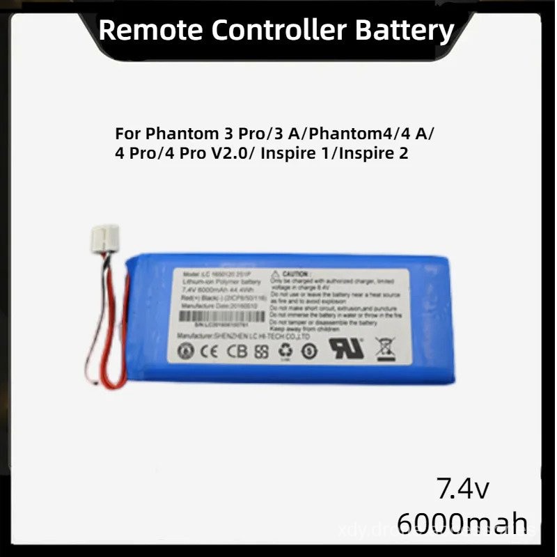 แบตเตอรี่รีโมทคอนโทรลสำหรับ Phantom 3 Pro/ 3 A/ Phantom4/4 A/ 4 Pro/ 4 Pro V2.0 /Inspire 1 /Inspire 