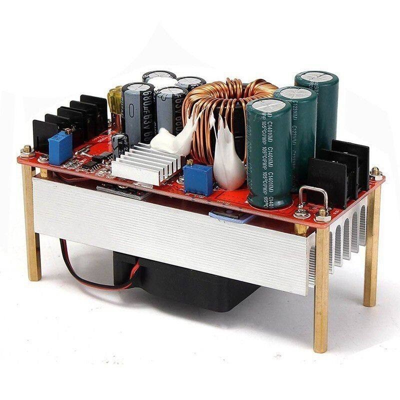 สเต็ปอัพ วงจรเพิ่ม แรงดันไฟฟ้า 400W/1200W/ 15A/20A DC-DC Boost Converter แปลงไฟจาก 8.5-50V เป็น 10-60V (Step Up)