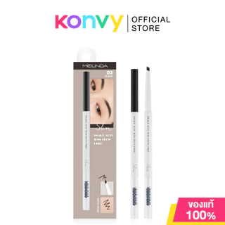 Mei Linda Smart Auto Slim Brow Liner 0.05g เมลินดา ดินสอเขียนคิ้วเส้นบาง เขียนง่าย