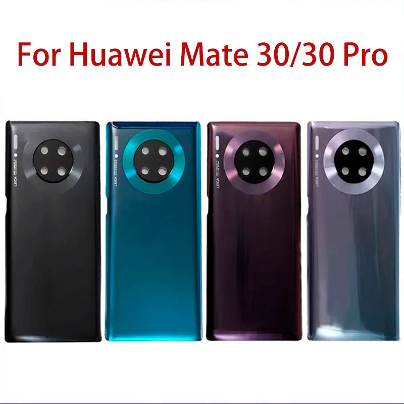 ฝาหลังด้านหลังสําหรับ Huawei Mate 30/30 Pro เปลี่ยนแบตเตอรี่ฝาหลัง