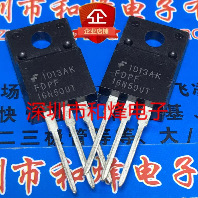 1-5pcs FDPF16N50UT FDPF190N15A FDPF17N60NT FDPF13N50FT FDPF4D5N10C FDPF18N50T TO-220F MOSFET เดิมยี่