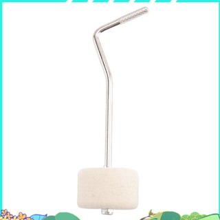 1ชิ้นกลองเหยียบตีกลองค้อนกับหัวสักหลาดกลองค้อนกลองเหยียบค้อน…