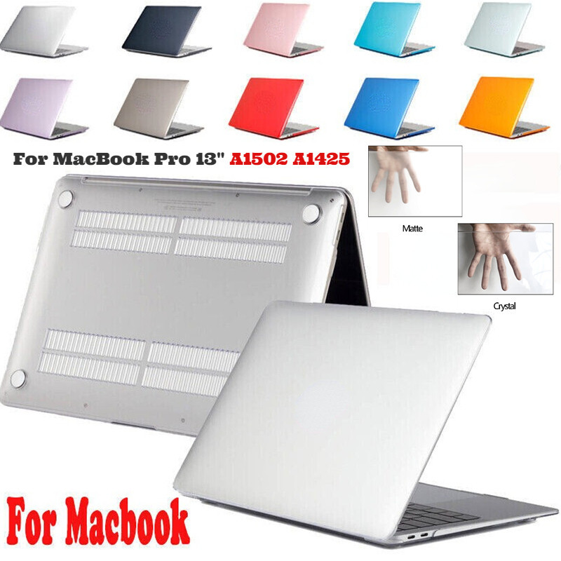 เคส PC แข็ง แบบใส เนื้อแมตต์ คริสตัล สําหรับ MacBook Pro 13 นิ้ว A1502 A1425