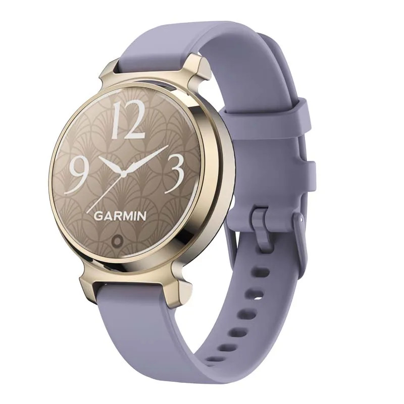 สายนาฬิกาข้อมือซิลิโคน เนื้อแมตต์ กันเหงื่อ สีแคนดี้ เรียบง่าย สําหรับ Garmin Lily 2 Lily2