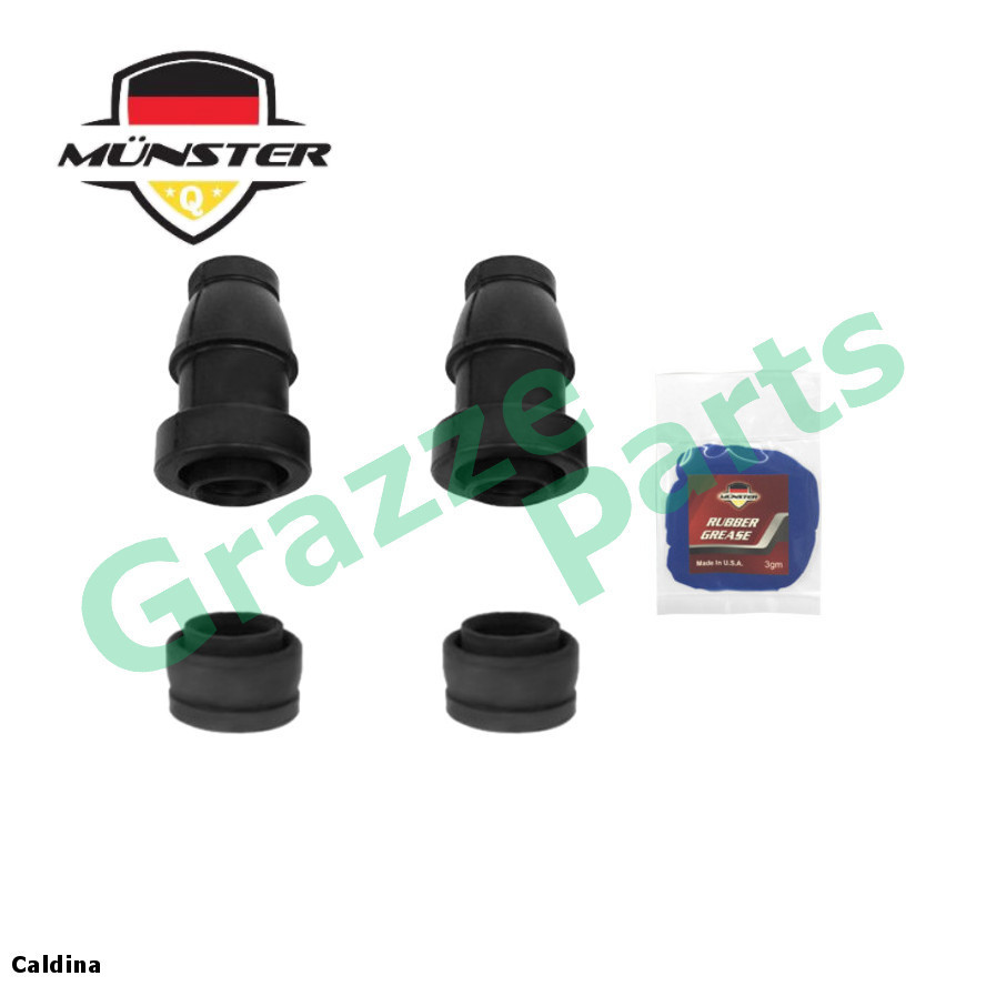 (4 ชิ้น) Münster Disc เบรค Caliper Pin Boot ด้านหลังสําหรับ 04479-33110 Toyota Caldina 1.8 ไม่มี Tur