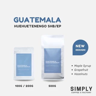 🔥 กาแฟกัวเตมาลา Guatemala - Huehuetenango อาราบิก้า 100% Simply Coffee Roasters