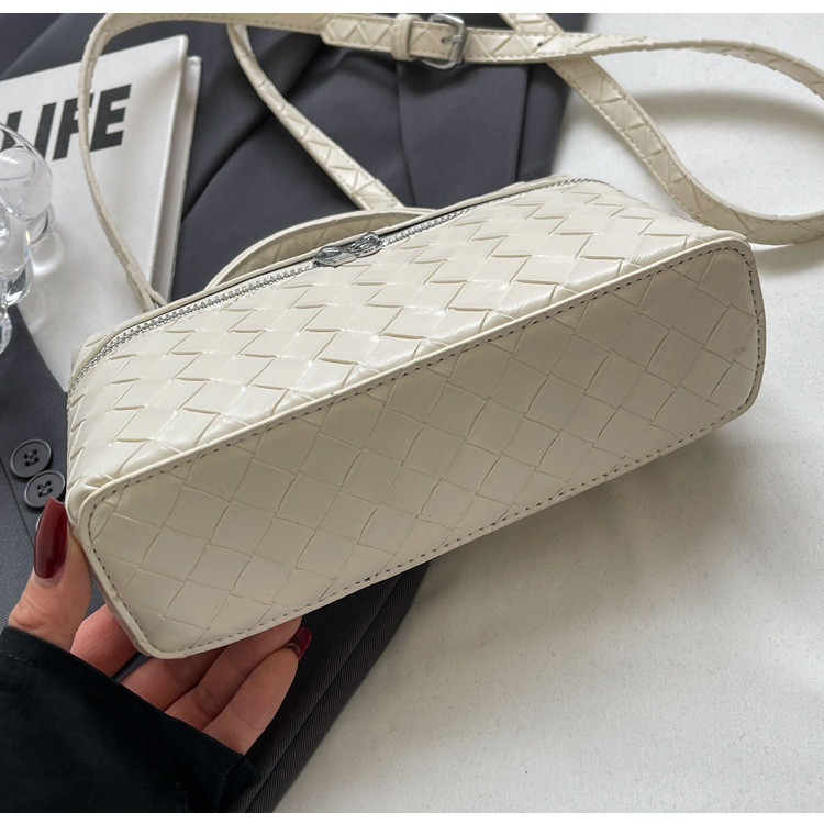 กระเป๋าสะพายไหล่ลําลอง ทรงสี่เหลี่ยม ขนาดเล็ก แฟชั่นสําหรับสตรี - รูปที่ 6