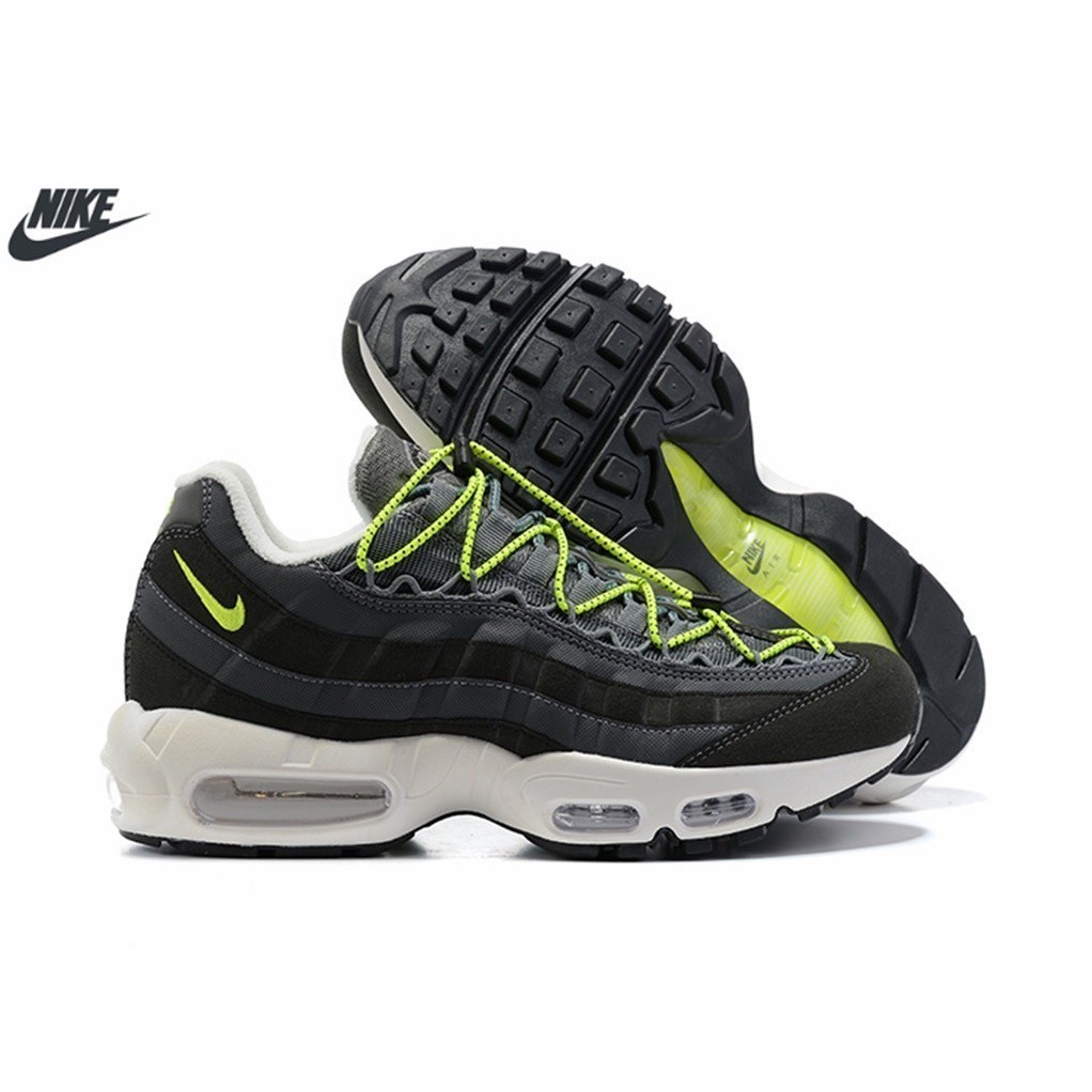 Nike air Max 95 air cushion รองเท้าวิ่ง รองเท้าเทนนิส ผ้าตาข่าย ระบายอากาศ สําหรับผู้ชาย