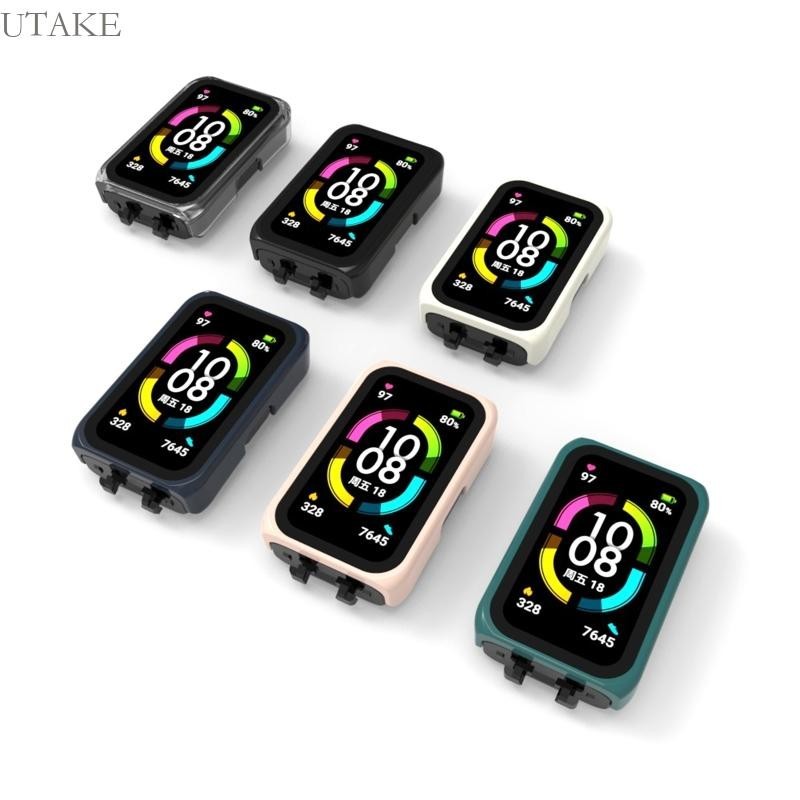 Utakee เคสป้องกันนาฬิกาข้อมือ สําหรับ Honor Band 6 Smartwatch
