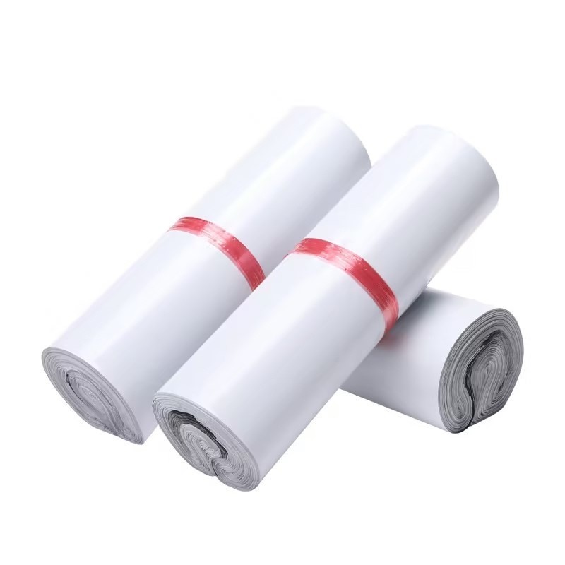 พร้อมส่ง ซองไปรษณีย์พลาสติก 38X52 100ใบ ถุงพัสดุ สีขาว - รูปที่ 6