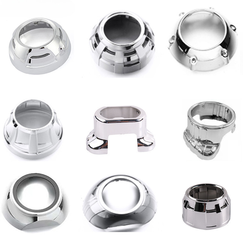 เลนส์โปรเจคเตอร์ BI XENON LED 2.5 นิ้ว 3 นิ้ว อุปกรณ์เสริม สําหรับรถยนต์ 2 ชิ้น