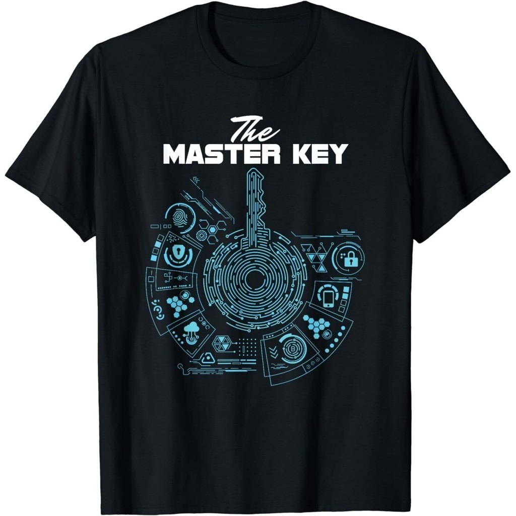 ใหม่ Lockpick Lock Picker ล็อคหยิบช่างกุญแจเสื้อยืด Master Key