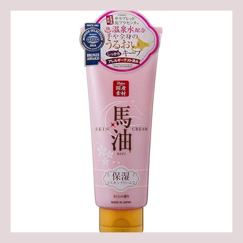 Navis Rishan Horse Oil Skin Cream Sakura Tube