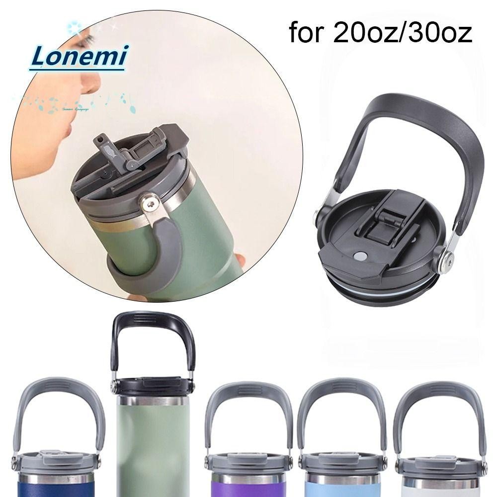 ฝาครอบขวด LONEMI, 600/750/900/1050/1200ml ถ ้ วย PVC Cap, ทนทานพร ้ อมฟาง Universal Splash Spill Proof ฝาปิดปิดผนึกสําหรับ Tyeso 600/750/900/1050/1200ml ขวด