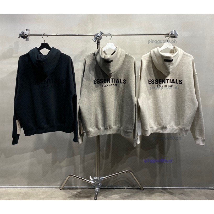 Essentials Season 8 Plush Letter Pullover Hoodie