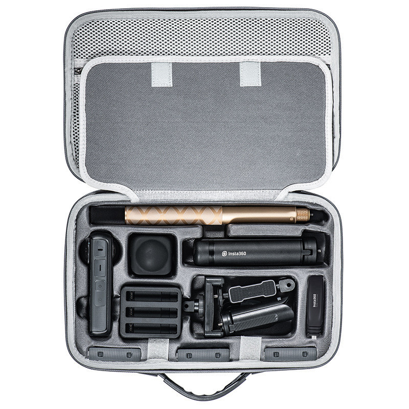 เหมาะสําหรับ Insta360 X4 Panoramic Sports Camera Storage Bag สะดวกกล ่ องเก ็ บของแบบพกพา Stand-alone กระเป ๋ าอุปกรณ ์ เสริม