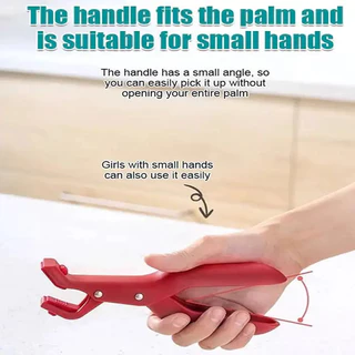 2 ชิ้น Anti-Scald ชามคลิปสําหรับห้องครัวชามคลิปถาดผู้ถือชามผม Claws คลิปครัว Gadget Finger Stall ผู้ถือซิลิโคนลื่นฉนวนกันความร้อน Anti-Scald Clamp