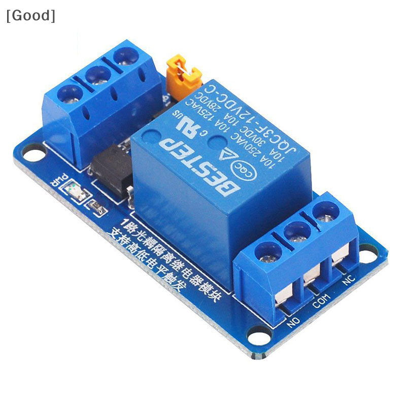 [Well ] 3.3v 5V 12V 24V 1 Channel Relay Module High and low Level Trigger Relay Board [NEW ]