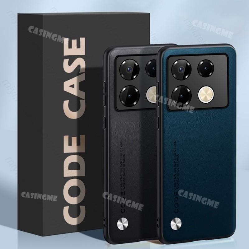Infinix Note 40 Pro 5G 2024 หรูหราผิวธรรมดาปลอกหนังสําหรับ Infinix Note40Pro หมายเหตุ 40Pro Note40 40 Pro + 5G 4G 2024 Matte Hard PC กันกระแทกเคสโทรศัพท์ฝาหลัง