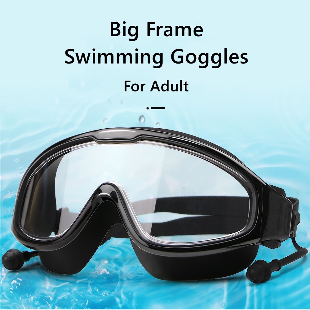 Swimming Goggles Wide Vision Swim Goggle for Adult Men Women Youth Teens Gogles Google Goggle 3m Gaggles