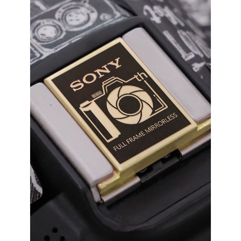 [SONY Camera Dedicated ] เหมาะสําหรับ SONY Alpha Metal Brass Hot Shoe Cover 304 Stainless Steel Hot Shoe Cover