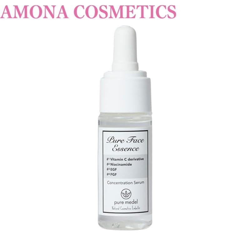 Zero water content! This ultra-concentrated beauty serum contains 100% beauty ingredients to rapidly improve dryness, dullness, and pore problems, as well as overall facial deterioration! Pure Face Essence 17ml