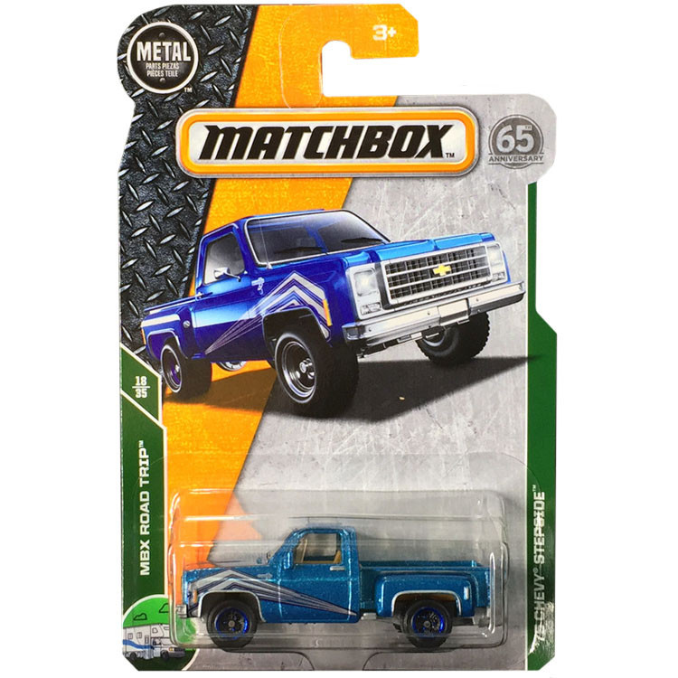 Matchbox MATCHBOX Chevrolet Classic Pickup Blue/75 CHEVY STEPSIDE 28 8E