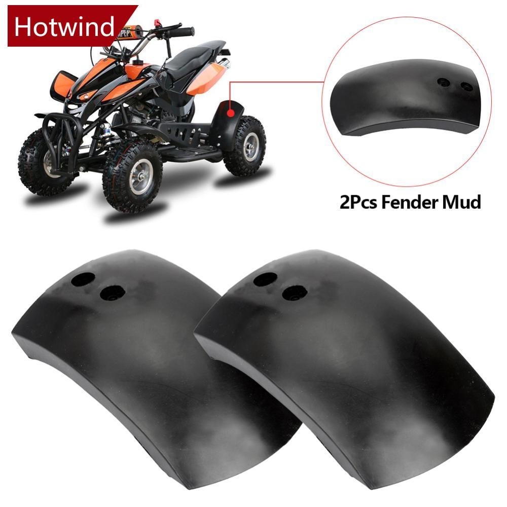 Hotwind 2 ชิ้น Fender Mud Guards Fit สําหรับ 43cc 47 49cc Mini Quad Dirt Bike ATV ด้านหน้าด้านหลัง F8P2