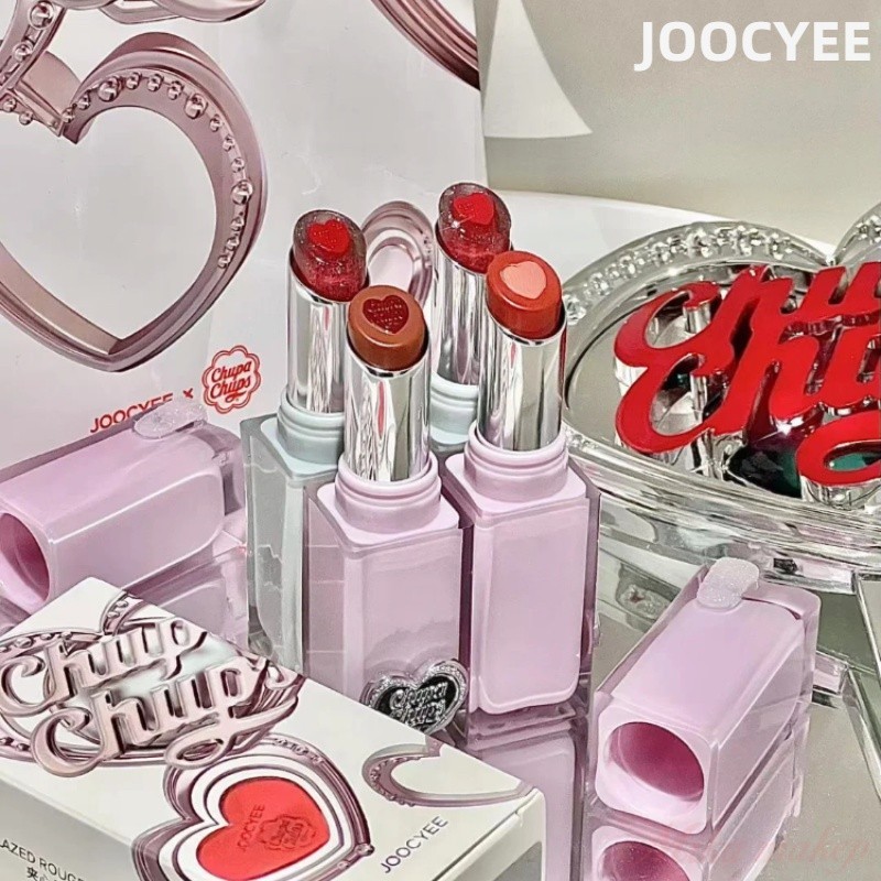 Joocyee แซนวิชเจลลี่ไม่ติดถ้วยมอยซ์เจอร์ไรเซอร์ลิปสติกที่ให้ความชุ่มชื้นที่สร้างฟิล์มอย่างรวดเร็ว