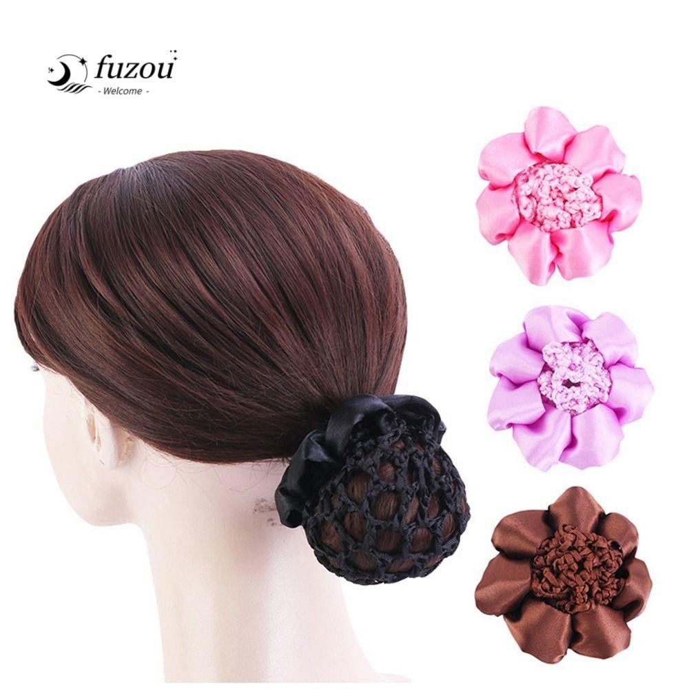 Fuzou ผมสุทธิผม Vintage โรงแรมพยาบาลสําหรับสาวสําหรับผู ้ หญิง Hairgrips ฝาครอบสุทธิ