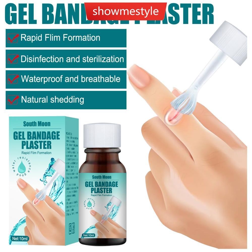 Sms 10ml เจลแผล Dressing Liquid Skin Repair Dressing Bandage Breathable โปร ่ งใสกันน ้ ําแบคทีเรียทนเจล J5U4