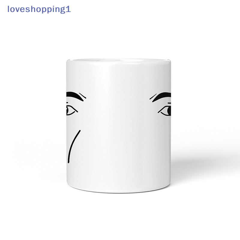 [Love shopping]   เกมแรงบันดาลใจ Man Face Mug ตลกผู้ชายหรือผู้หญิง Faces แก้วกาแฟน่ารัก Gamer ของขวัญวันเกิด Back To School Mug TH