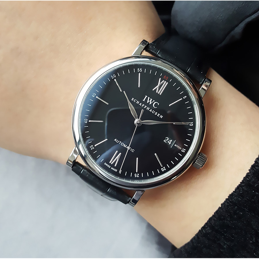 Iwc IWC นาฬิกาชาย Baitao Fino นาฬิกากลไกอัตโนมัติ Swiss Watch IW356502