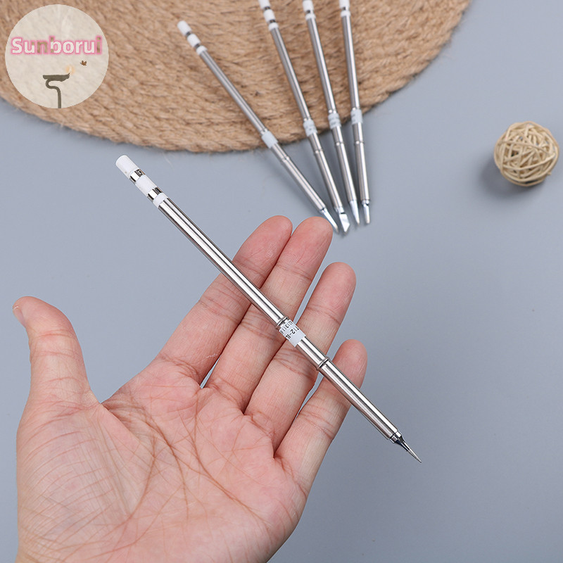 Sunborui T12 BC2/J02/JL02/KR/ILS หัวแร ้ งบัดกรีสําหรับบัดกรีสถานีทํางานใหม ่ TH