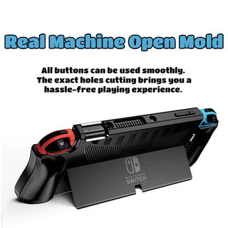 Dockable Switch Grip Case พร้อมช่องใส่การ์ดสําหรับ Nintendo Switch 2/ OLED Ergonomic Grip Design [สต๊อกในพื้นที่]