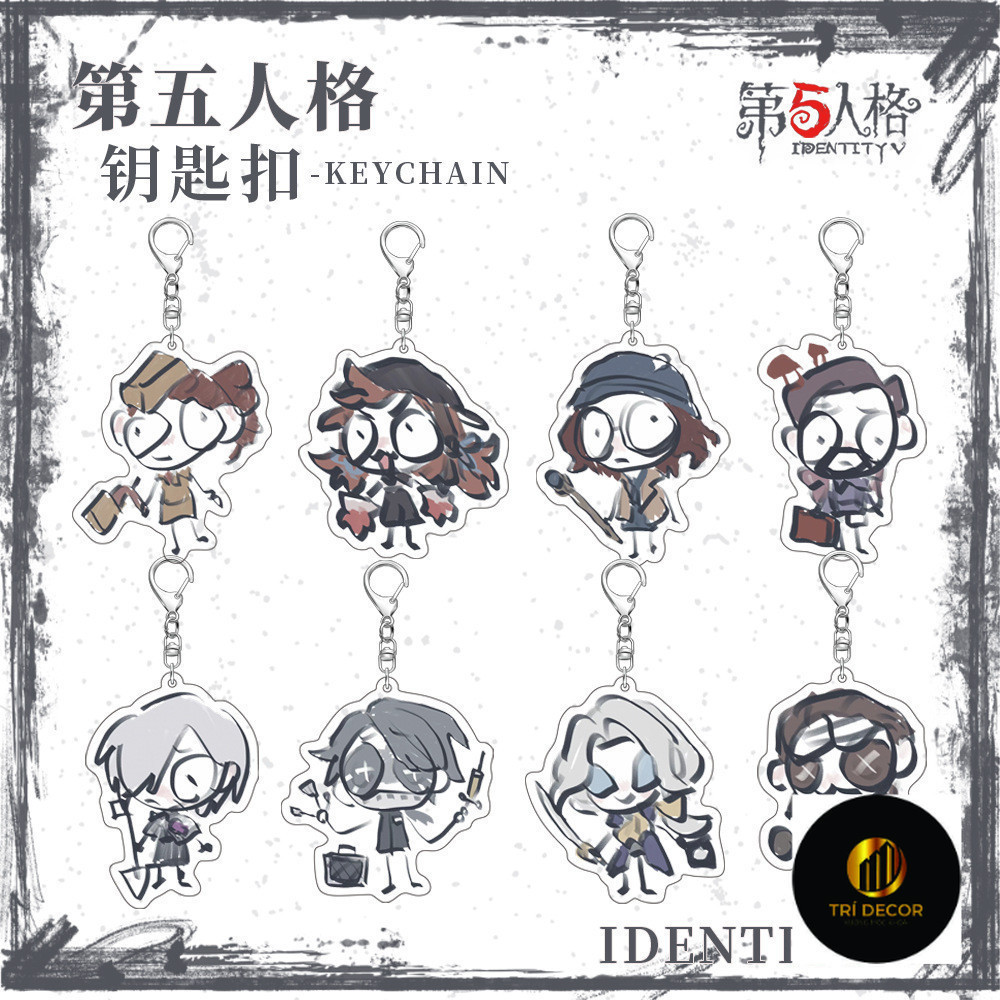Identity V พวงกุญแจกระเป๋าบุคลิกภาพจี้อะนิเมะตัวละคร Joseph Servias ของขวัญ