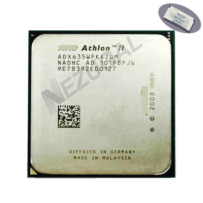 Athlon II X4 635 X4-635 ADX635WFK42GM ADX635WFGMBOX 2.9 Ghz Quad Core 2M 95W ซ็อกเก็ต AM2 + ซ็อกเก็ต