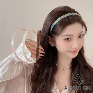 Non-clamping Bone Acetic Acid Headband สําหรับผู ้ หญิงฤดูร ้ อนใหม ่ แถบคาดศีรษะลื ่ น Headwear